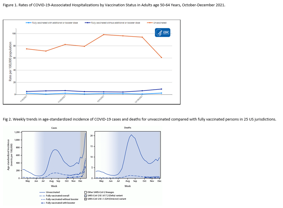 covid associated hospitalizations chart